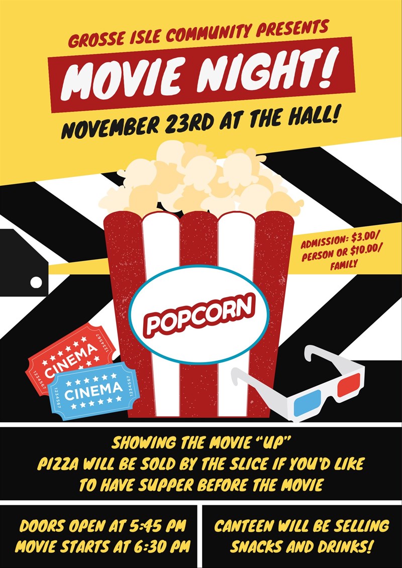 Grosse Isle Community Presents: MOVIE NIGHT!!!